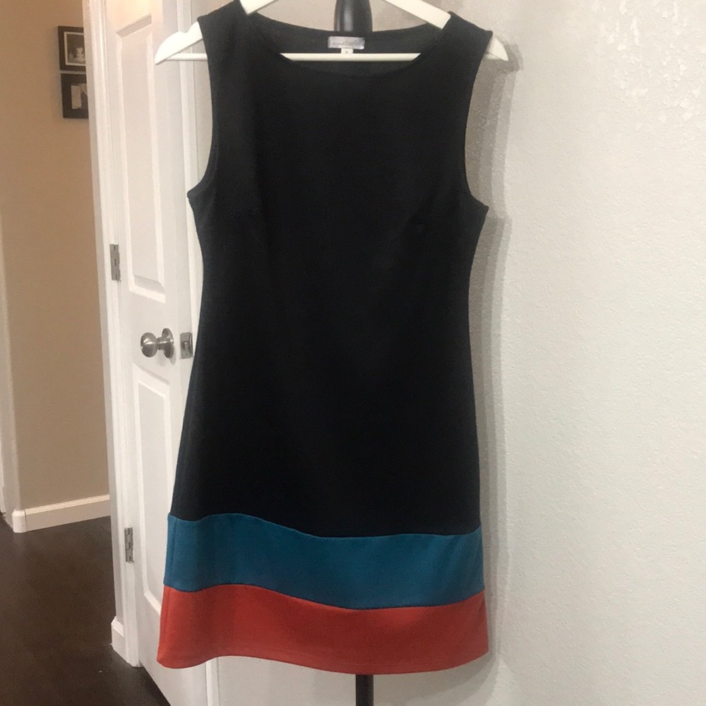 Donated Charming Charlie Color-block sheath dress